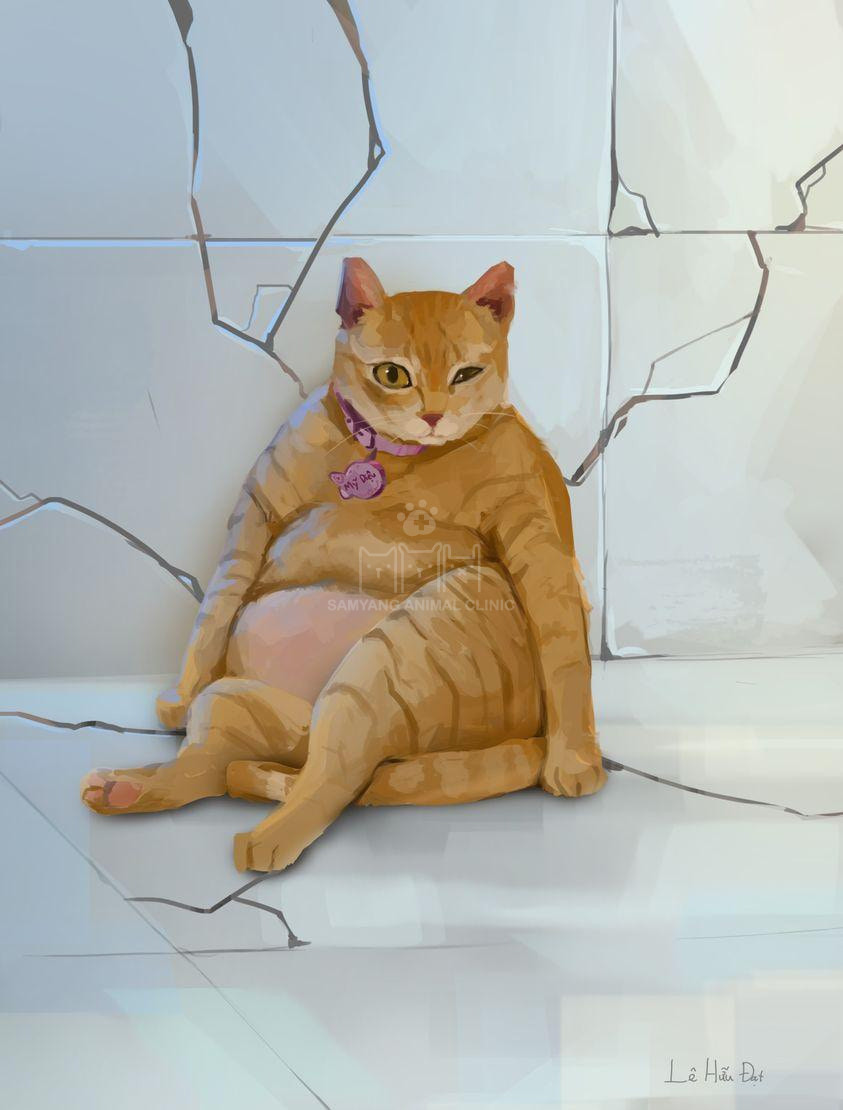 Dáng ngồi của Mỹ Diệu được vẽ lại bởi một fan yêu quý